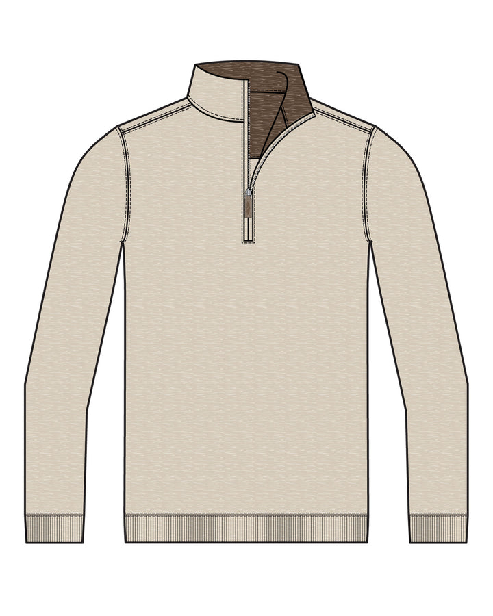 Burnside 2.0 Quarter Zip - Sand