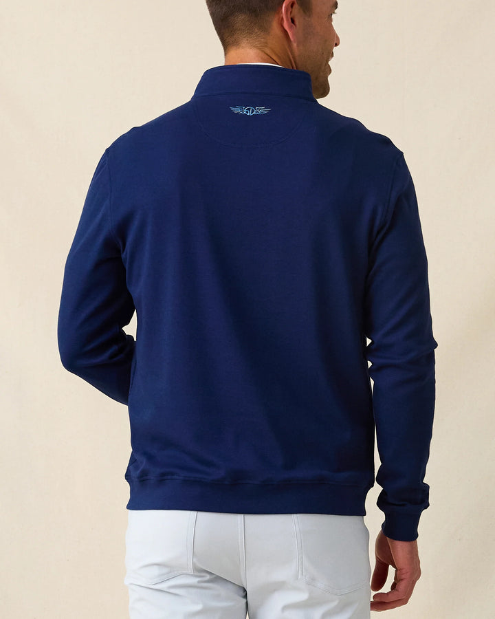 Cardiff Quarter Zip - New Indigo