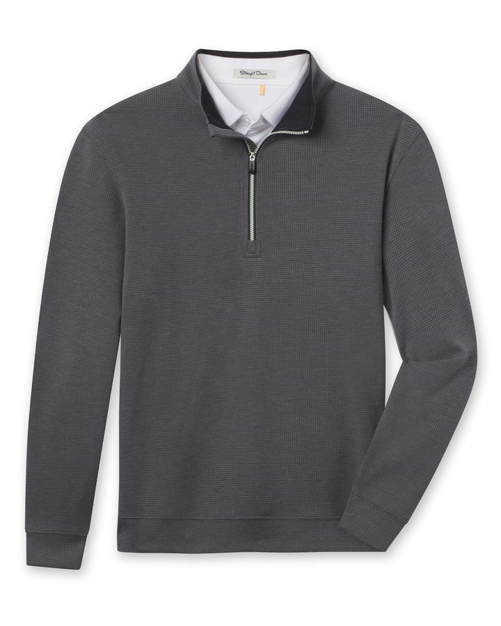 Warren Quarter Zip - Black