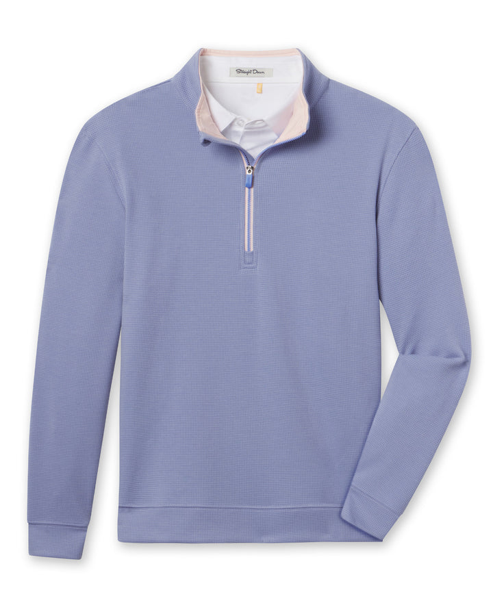 Warren Quarter Zip - Blue Shade