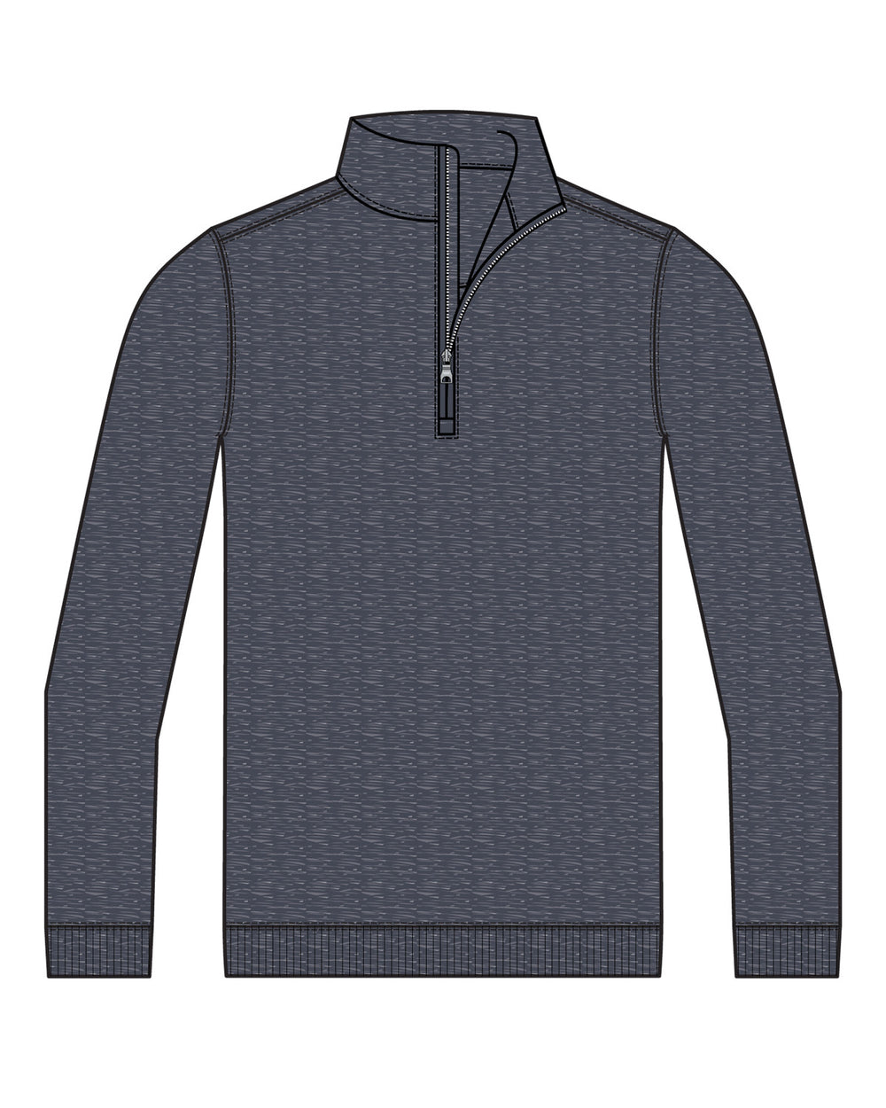 Topanga Quarter Zip - Charcoal
