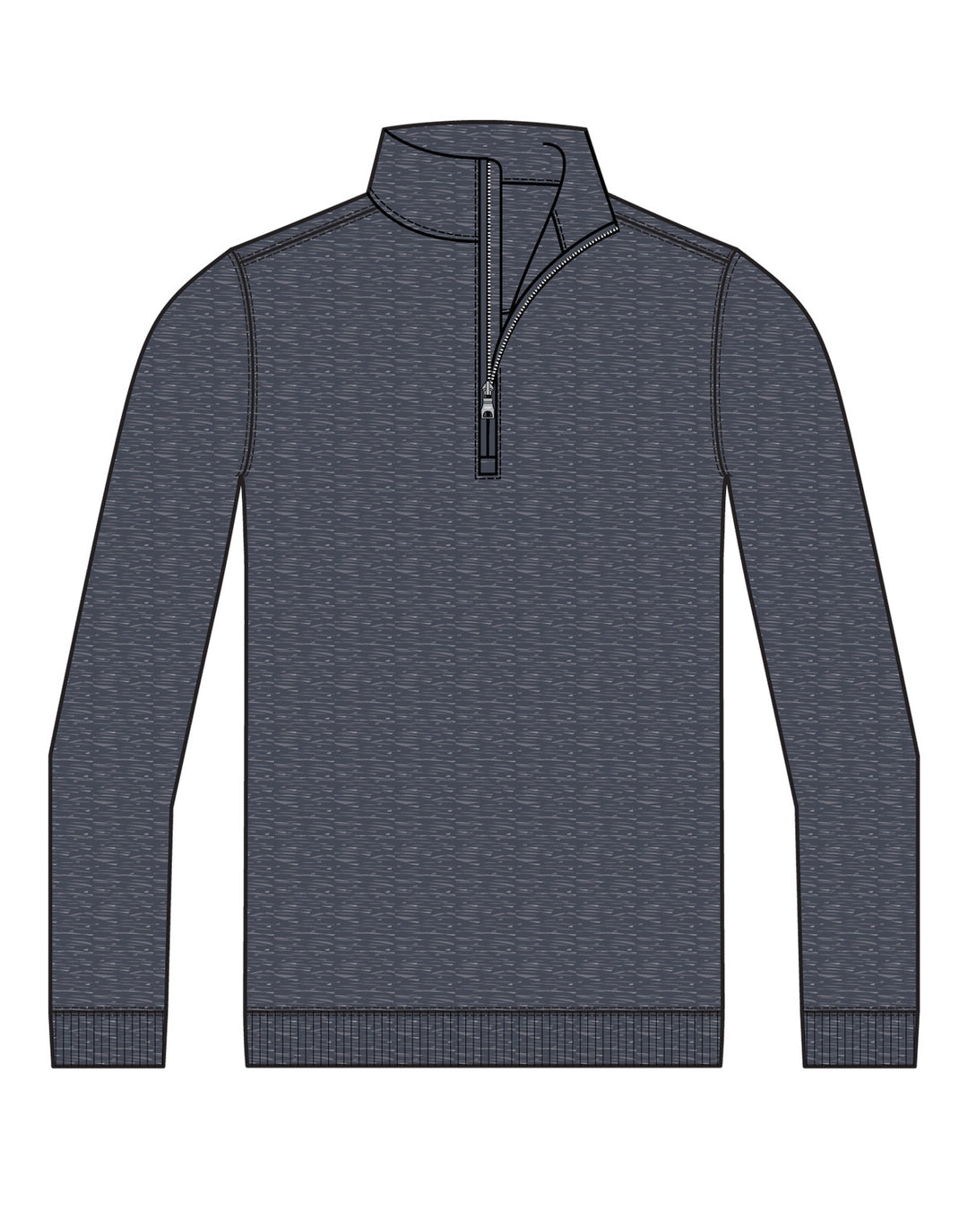 Topanga Quarter Zip - Charcoal