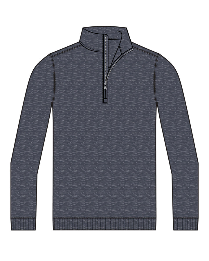 Topanga Quarter Zip - Charcoal