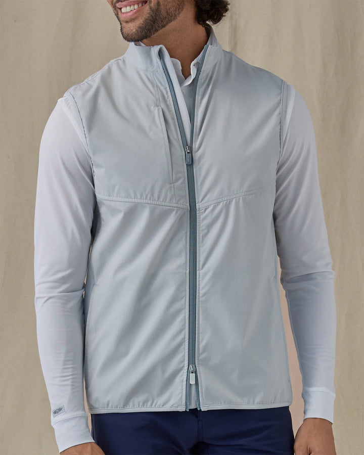 Zephyr Hybrid Vest - Silver