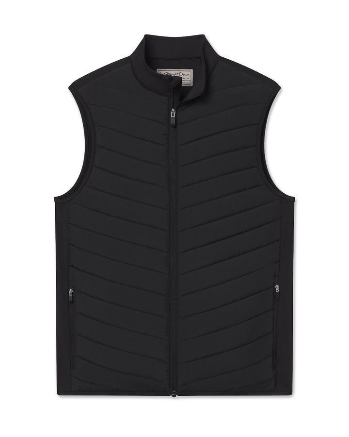 Delta 2.0 Quilted Hybrid Vest - Black