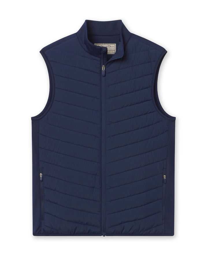 Delta 2.0 Quilted Hybrid Vest - New Indigo