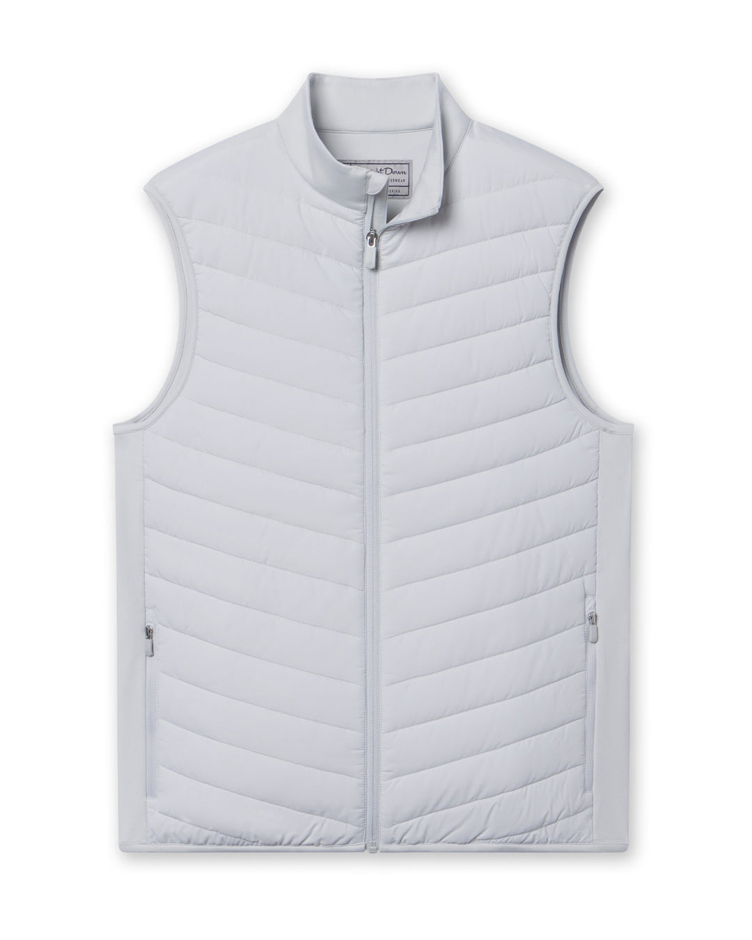 Delta 2.0 Quilted Hybrid Vest - Silver