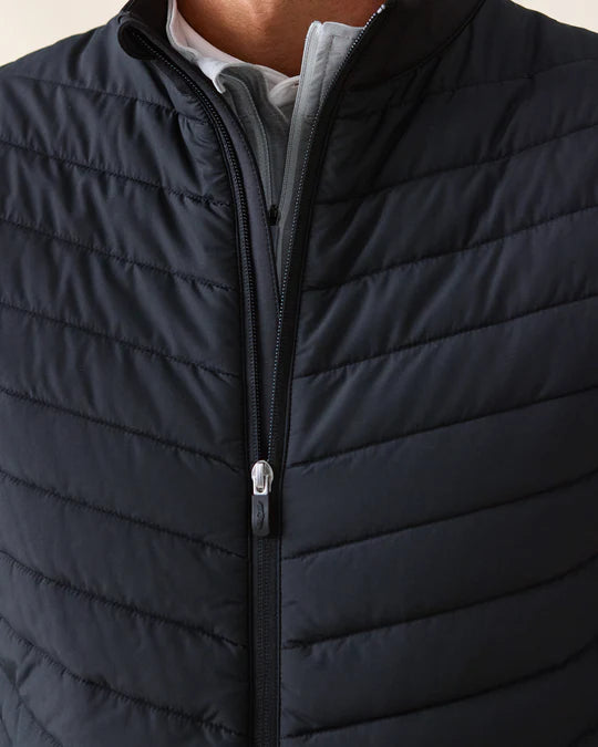 Delta 2.0 Quilted Hybrid Vest - Black