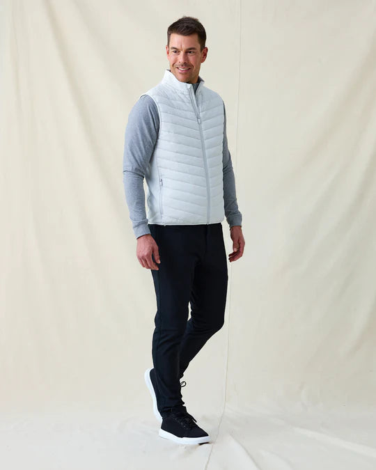 Delta 2.0 Quilted Hybrid Vest - Silver