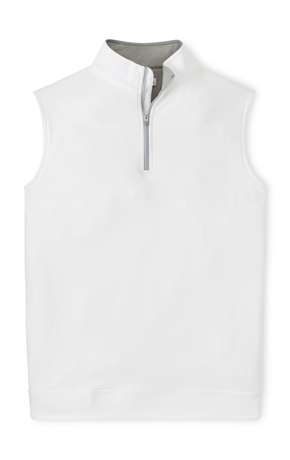 Galway Performance Quarter-zip Vest - White