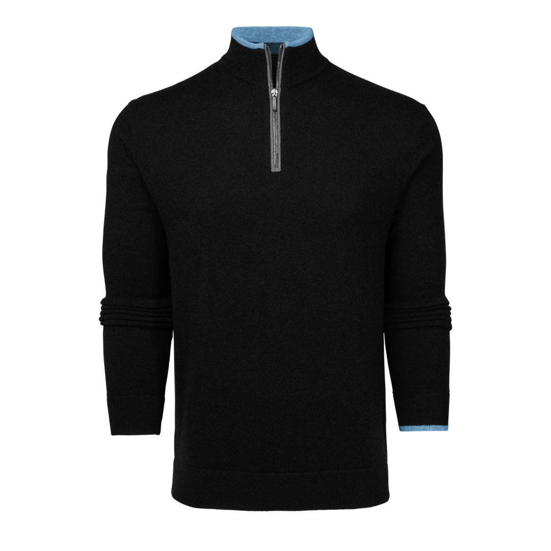 Sebonack 1/4 Zip Sweater - Shepherd