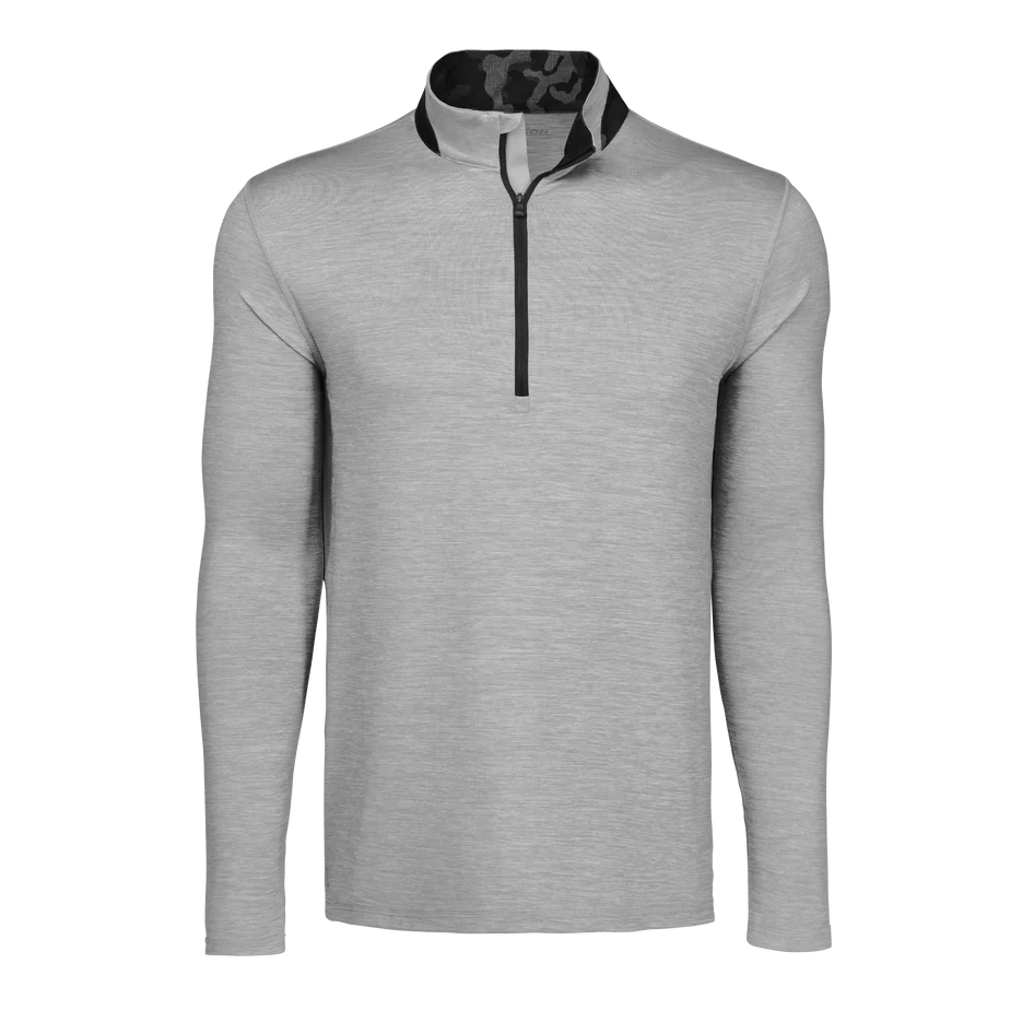 Guide Sport Quarter Zip - Light Grey Heather