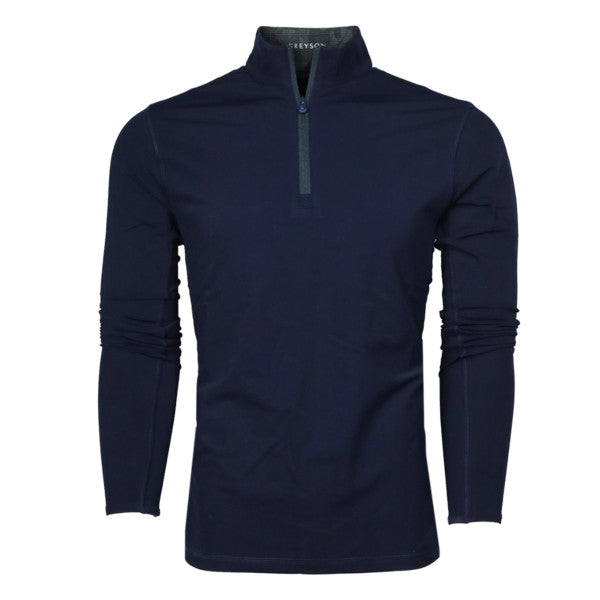 Tate Quarter Zip - Maltese Blue