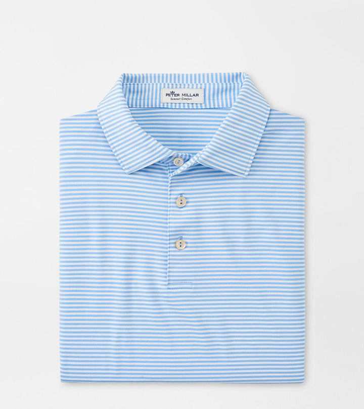 Hales Performance Jersey Polo - Cottage Blue