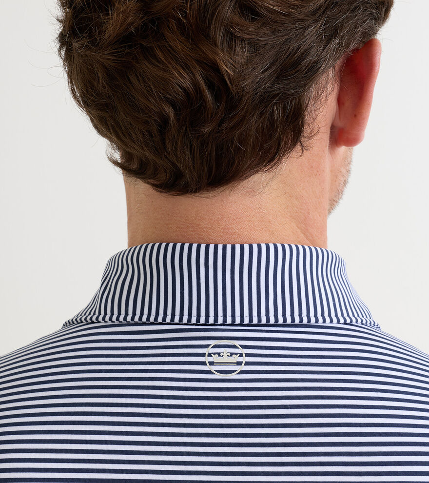 Hales Performance Jersey Polo - Navy