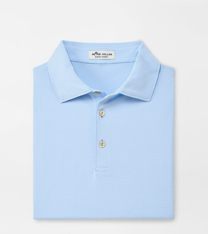 Jubilee Performance Jersey Polo - Cottage Blue