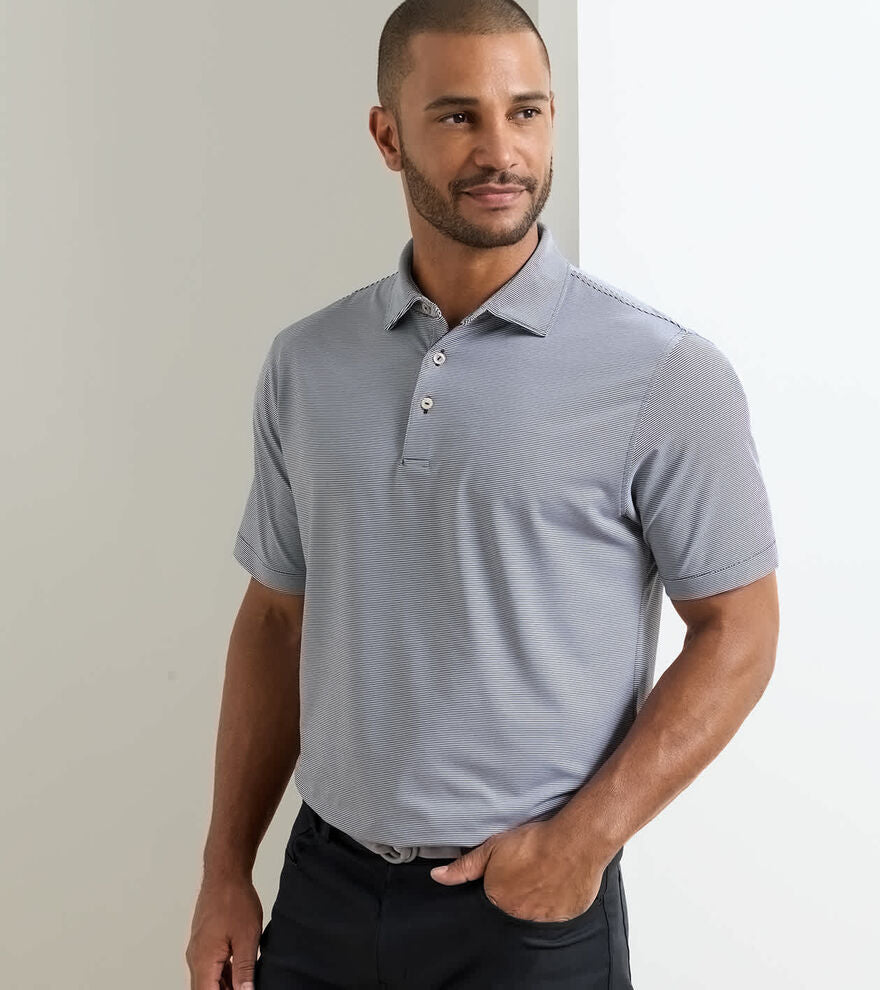 Jubilee Performance Jersey Polo - Black