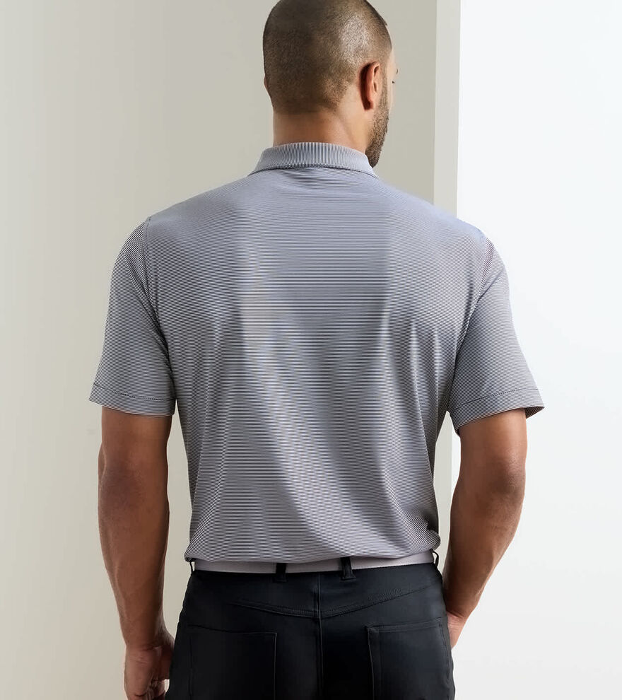 Jubilee Performance Jersey Polo - Black