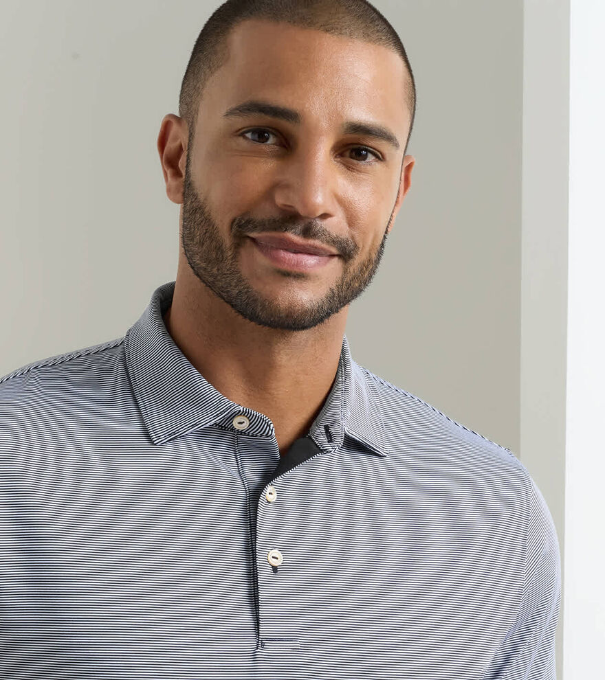 Jubilee Performance Jersey Polo - Black