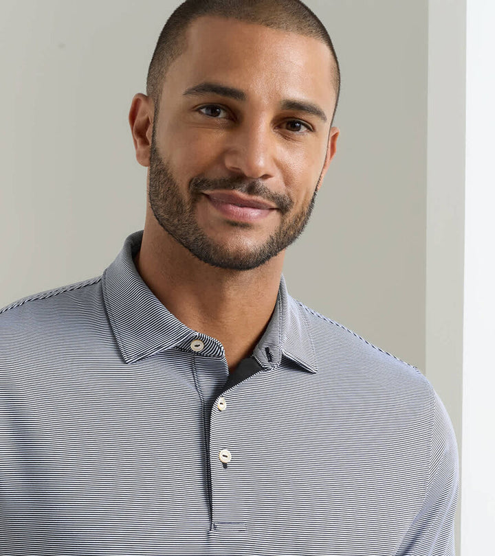 Jubilee Performance Jersey Polo - Black