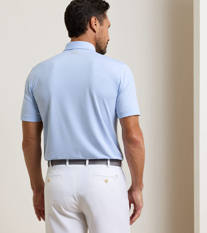 Jubilee Performance Jersey Polo - Cottage Blue