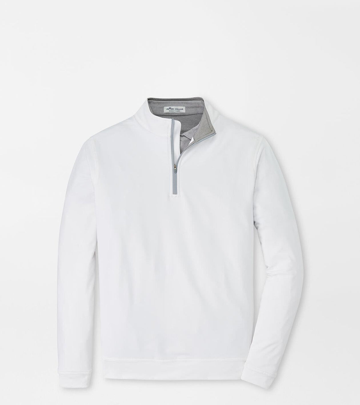Perth Performance Quarter-Zip - White