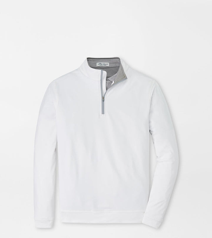 Perth Performance Quarter-Zip - White