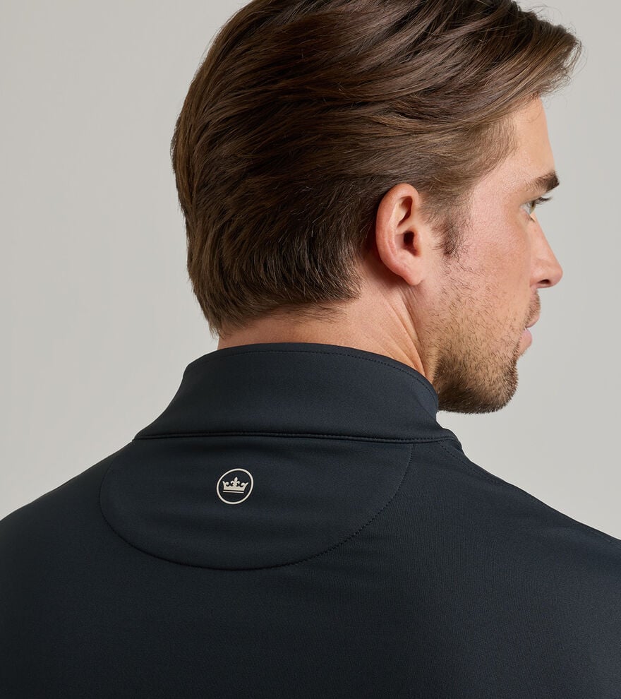 Perth Performance Quarter-Zip - Black