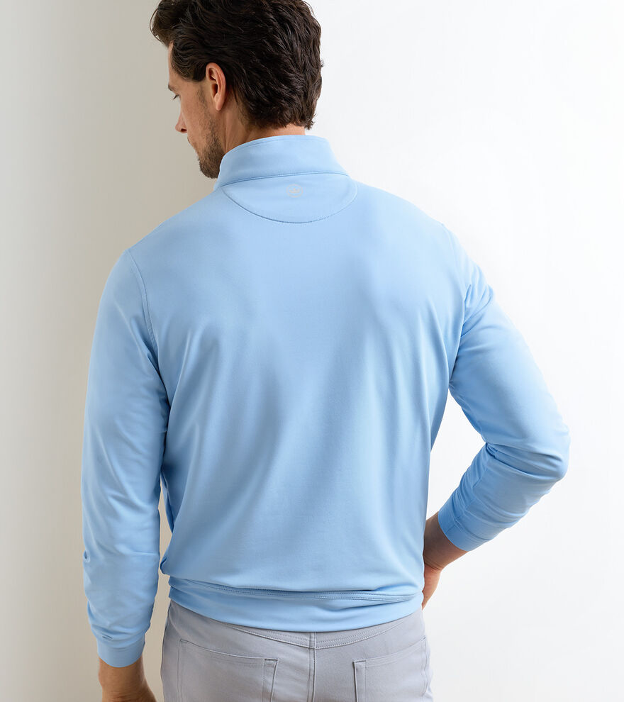 Perth Performance Quarter-Zip - Cottage Blue