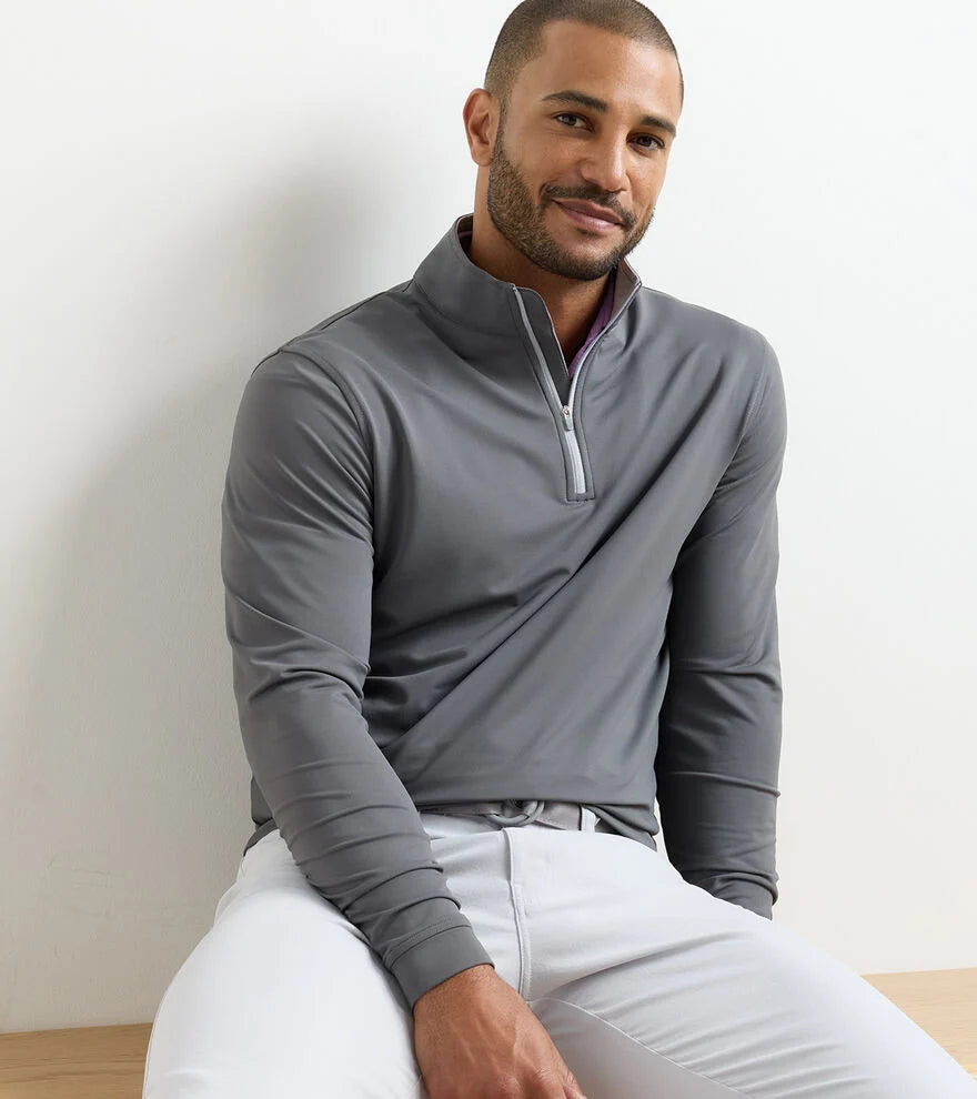 Perth Performance Quarter-Zip - Iron