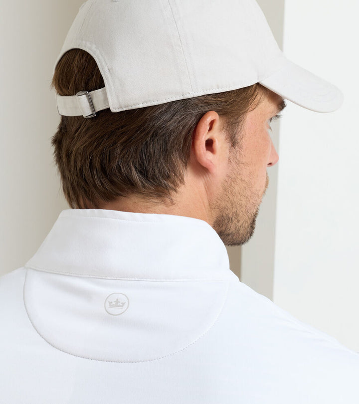 Perth Performance Quarter-Zip - White