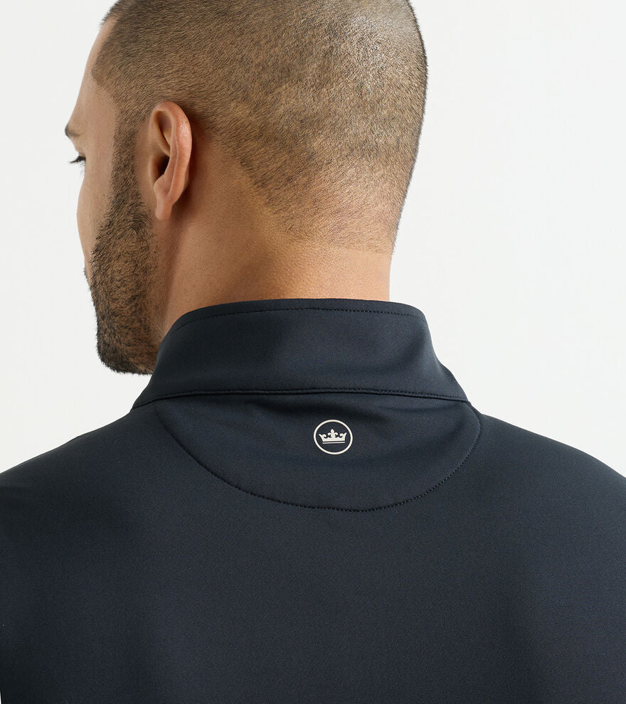 Galway Performance Quarter-Zip Vest - Black