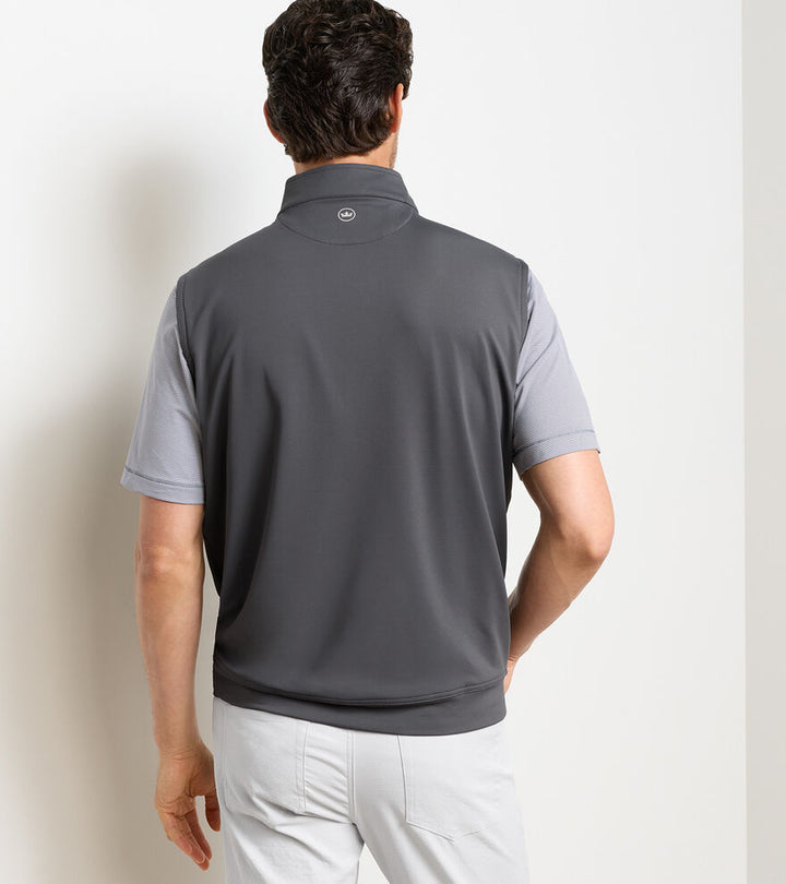 Galway Performance Quarter-Zip Vest - Iron