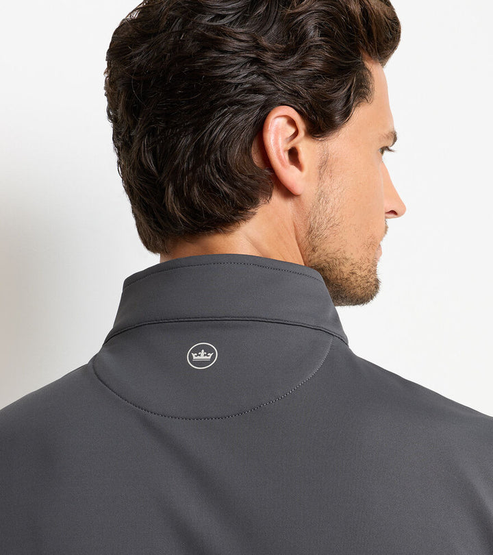 Galway Performance Quarter-Zip Vest - Iron