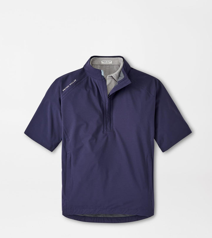 Shield Short Sleeve Rain Shell - Navy