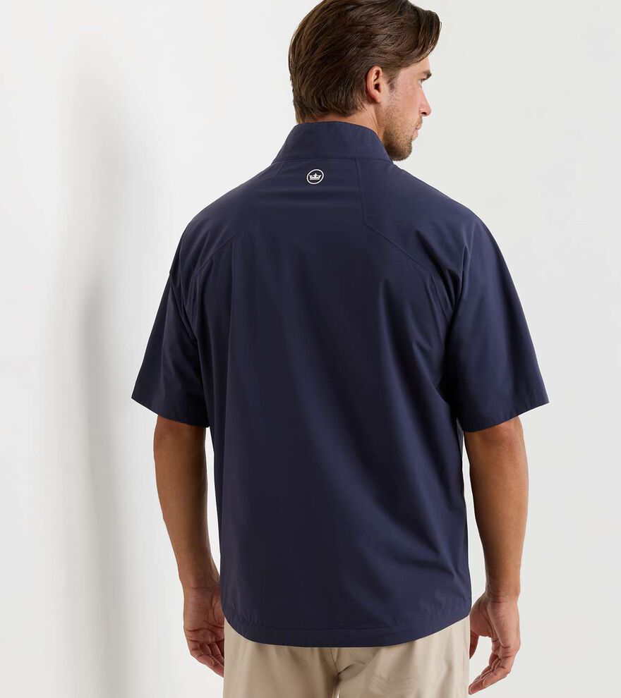 Shield Short Sleeve Rain Shell - Navy