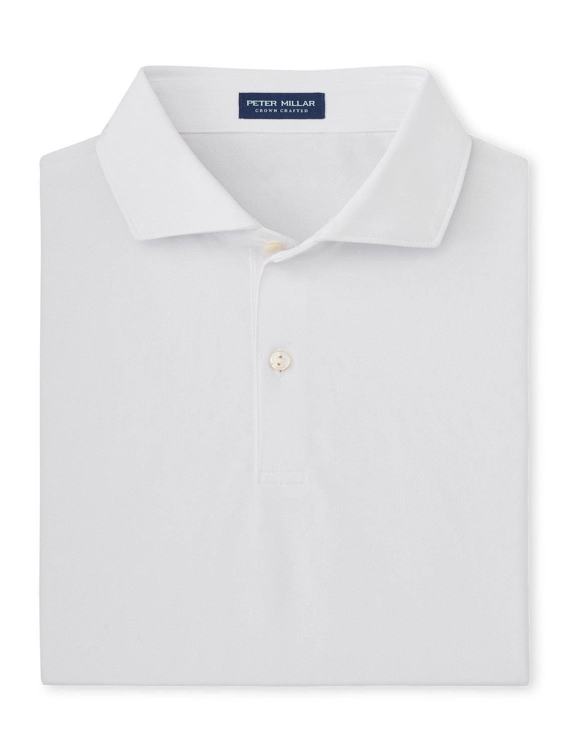 Soul Performance Mesh Polo - White