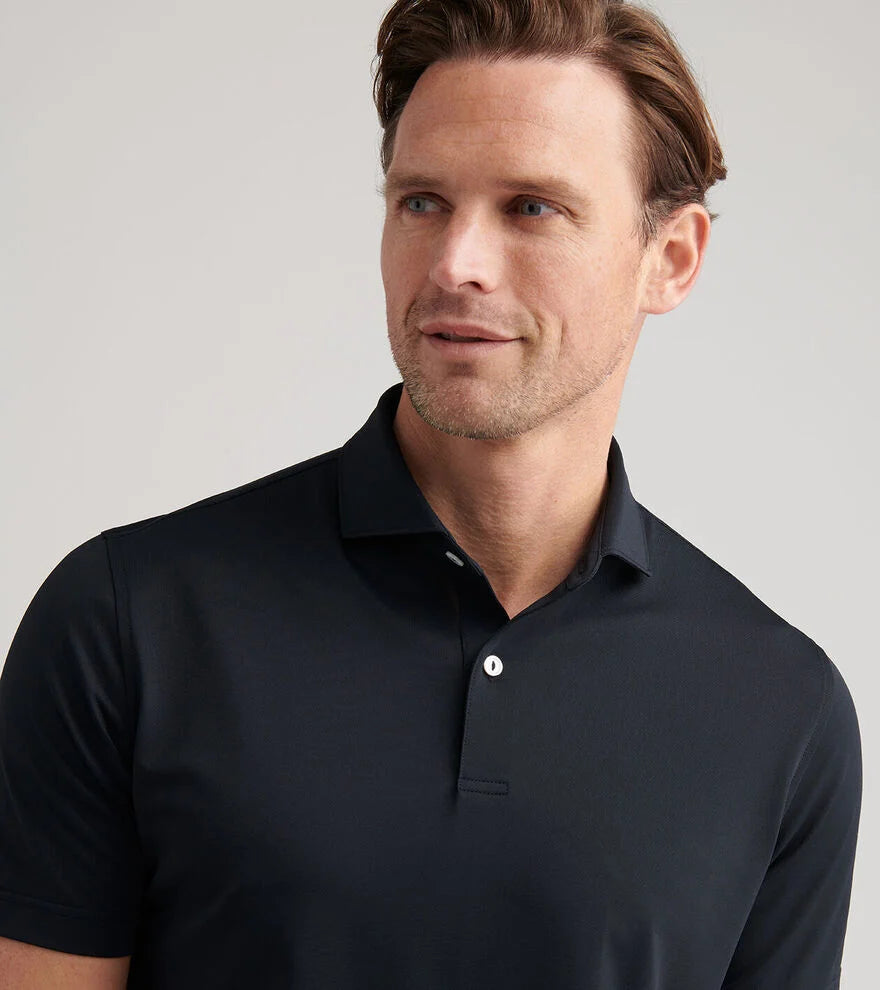 Soul Performance Mesh Polo - Black