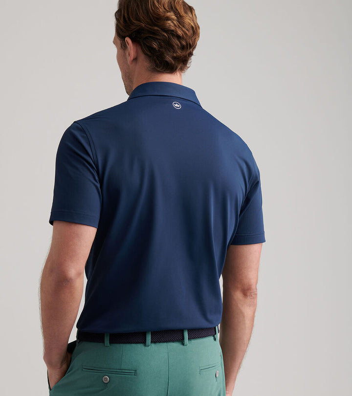 Soul Performance Mesh Polo - Navy