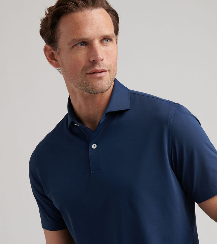 Soul Performance Mesh Polo - Navy