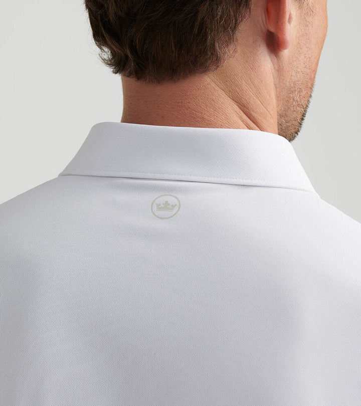 Soul Performance Mesh Polo - White
