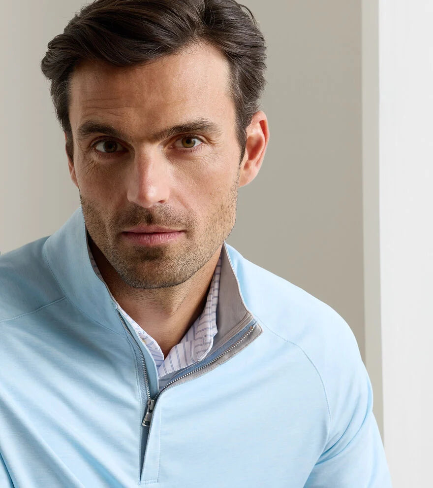 Stealth Performance Quarter-Zip - Blue Frost