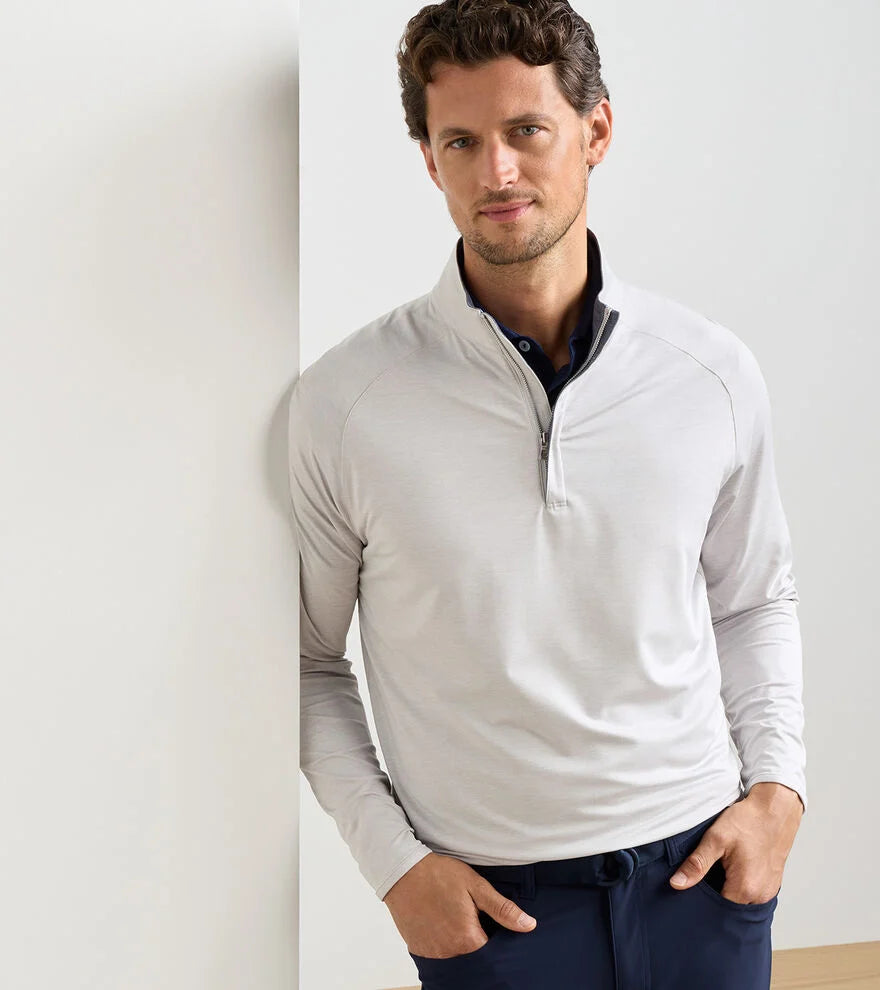 Stealth Performance Quarter-Zip - British Grey