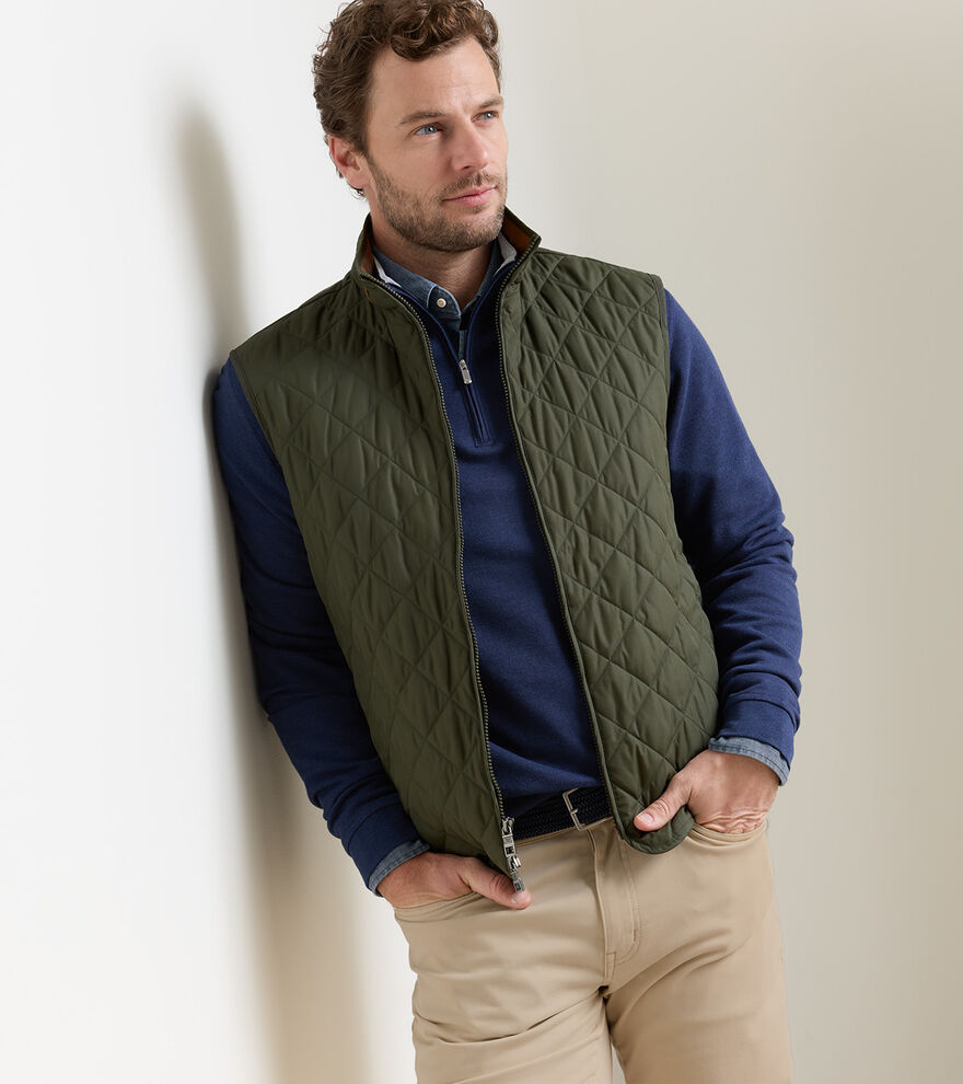 Essex Vest - Dark Olive