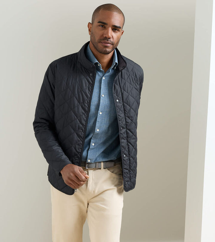 Suffolk Coat - Black