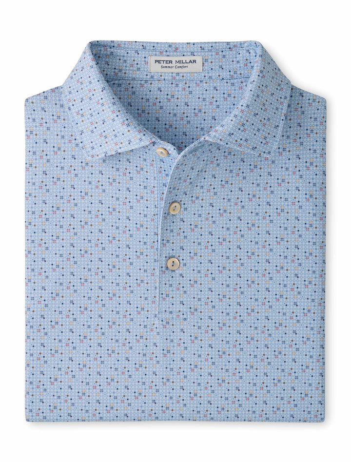 Rivington Performance Jersey Polo - Sean Self Collar - Lakeside