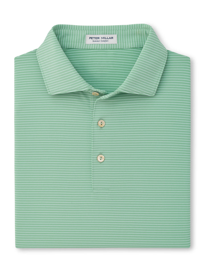Wade Performance Jersey Polo - Sean Self Collar - Fresh Mint