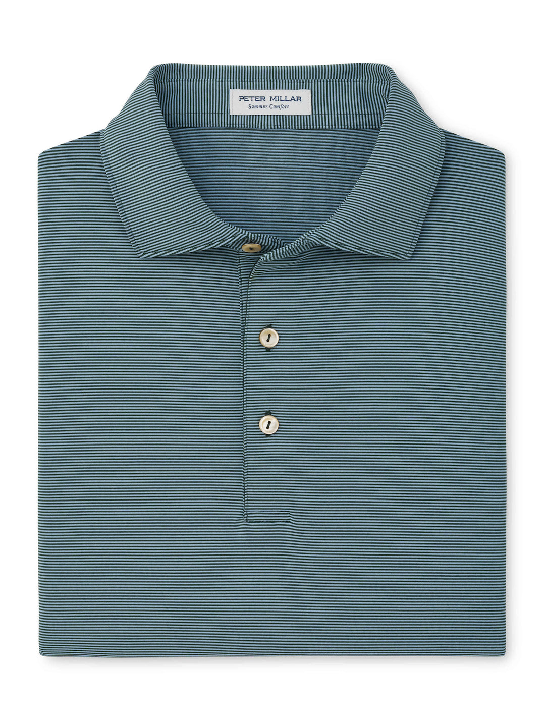 Jubilee Performance Jersey Polo - Sean Self Collar - Pine Brook