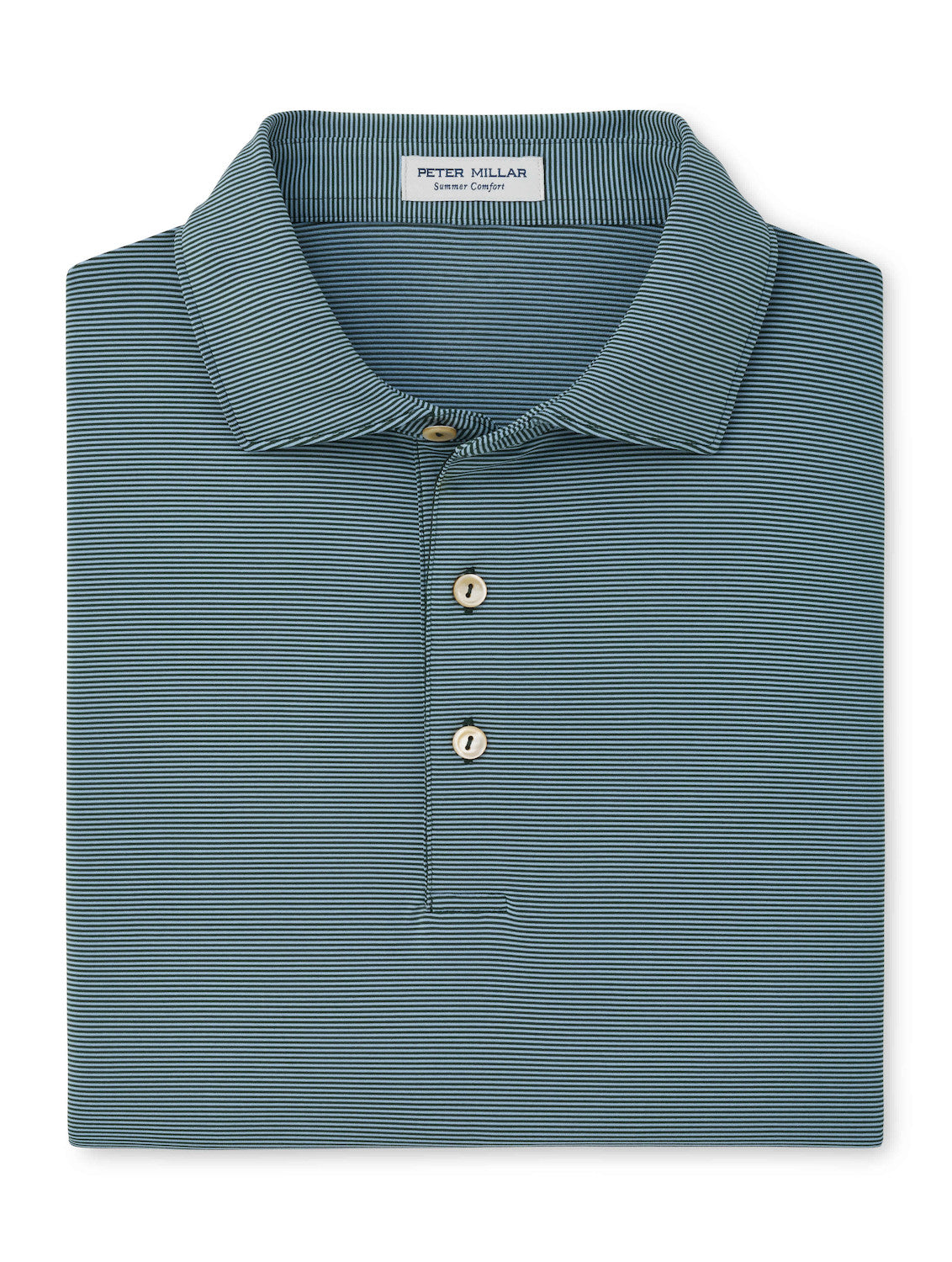 Jubilee Performance Jersey Polo - Sean Self Collar - Pine Brook