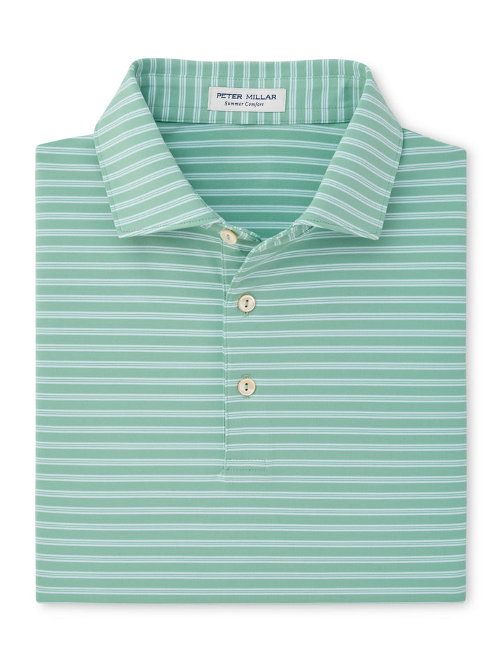 Rawlins Performance Jersey Polo - Sean Self Collar - Fresh Mint